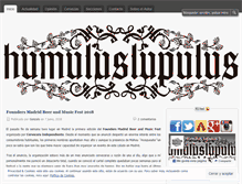 Tablet Screenshot of humuluslupulus.net